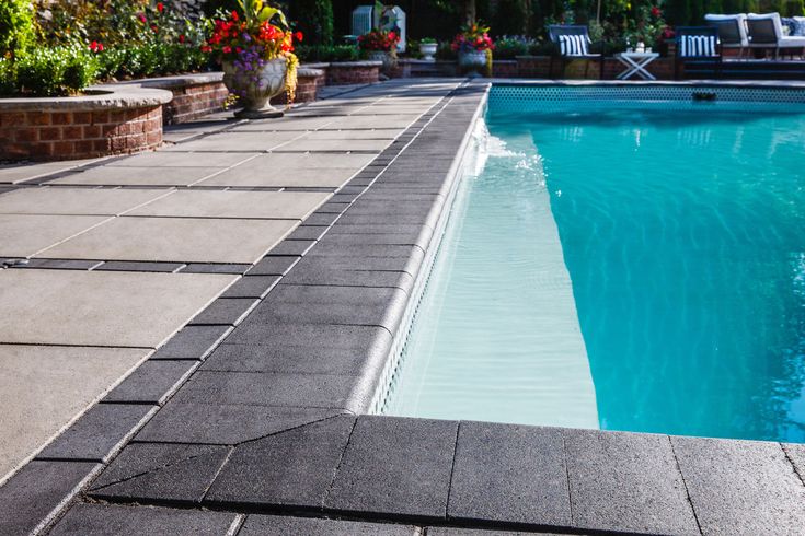 Premium stone pool coping